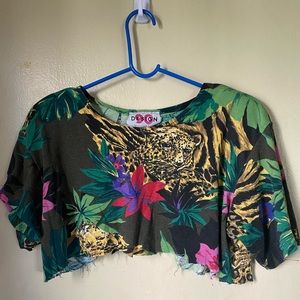 Vintage cropped tee